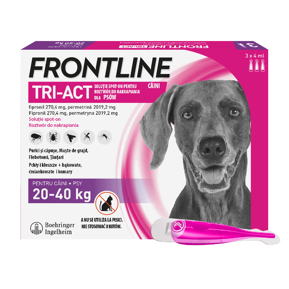 FRONTLINE Tri-Act 20-40kg dla psów