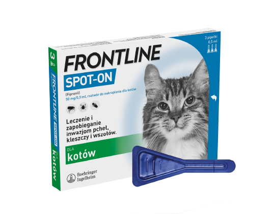 Frontline Spot-on dla kotów
